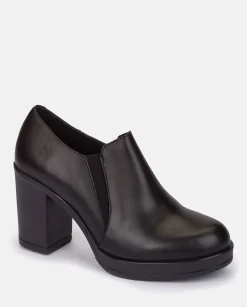 Shoes|Yokono Heeled Ankle Boots PILSEN-005 Black