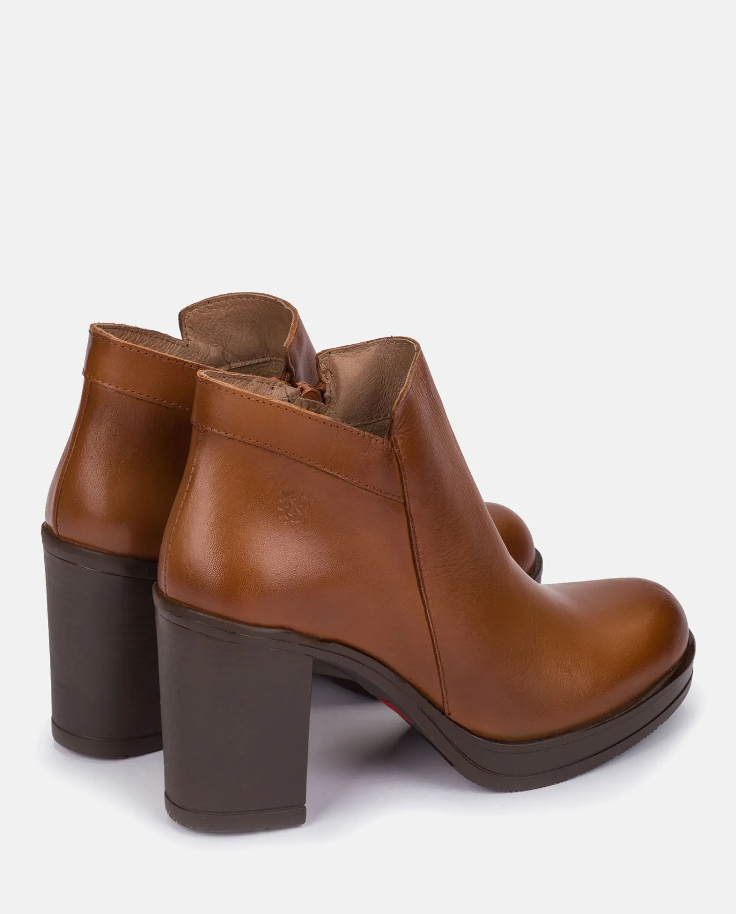 Ankle Boots|Yokono Heeled Ankle Boots PILSEN-004 Brown