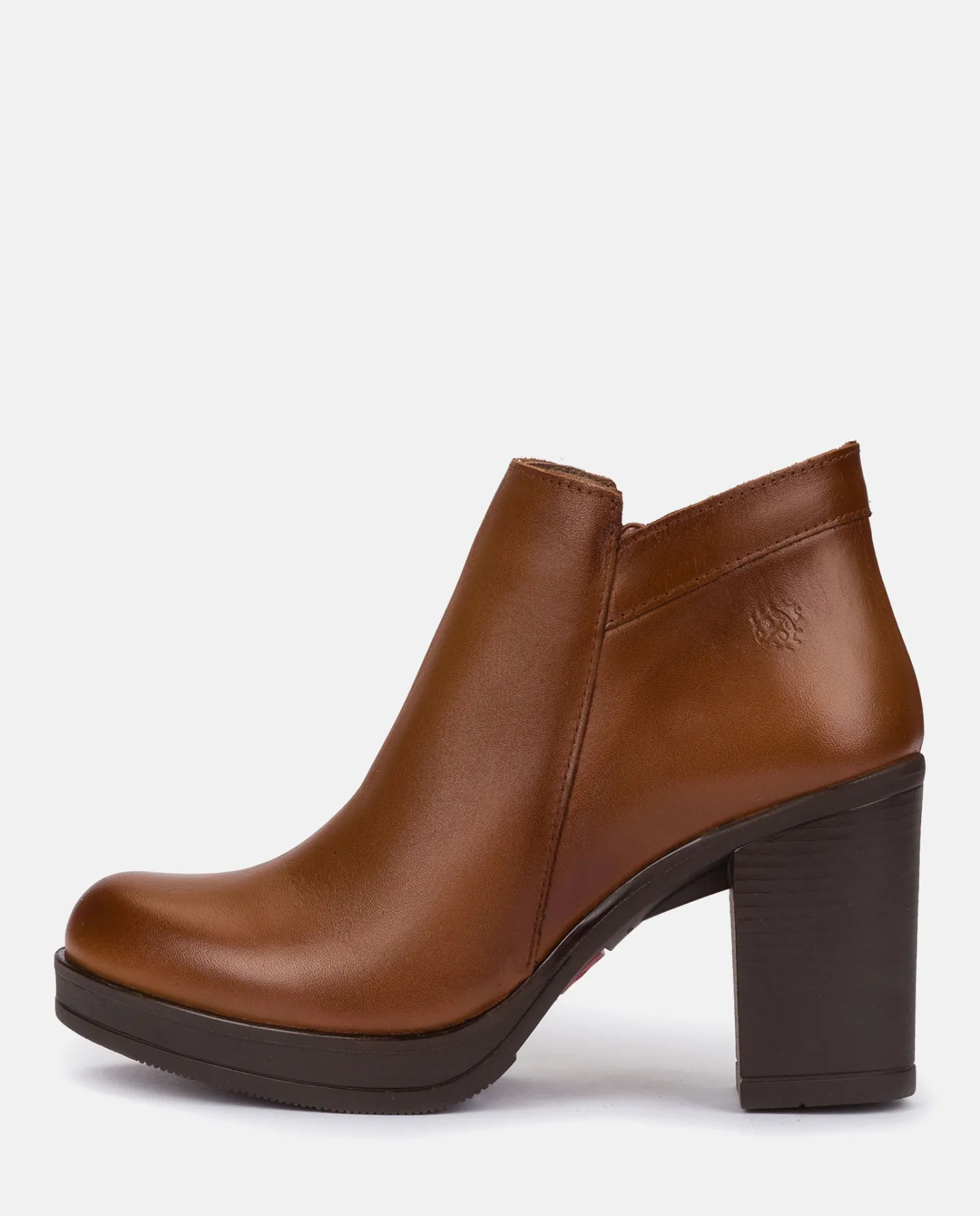 Ankle Boots|Yokono Heeled Ankle Boots PILSEN-004 Brown