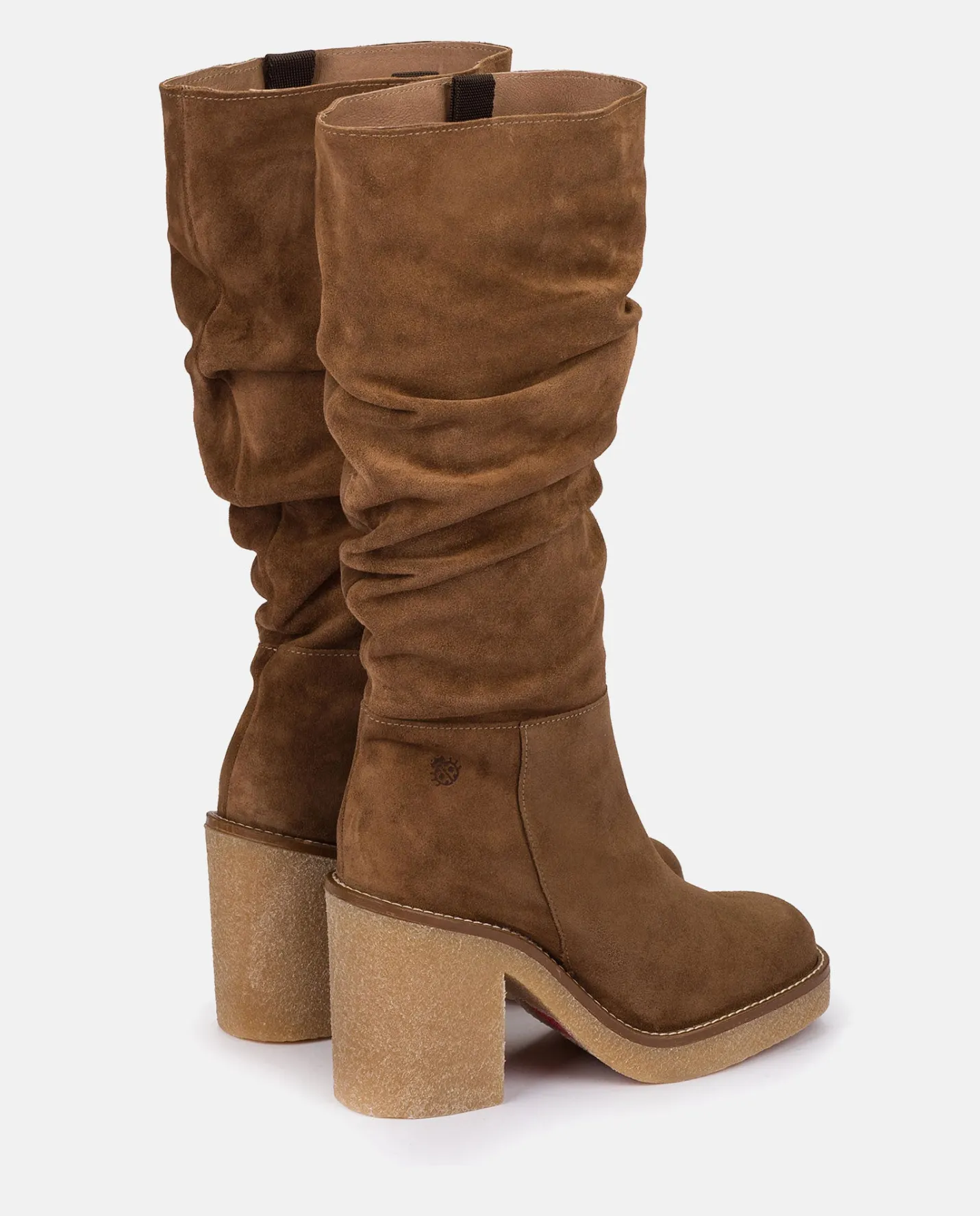 Boots|Yokono Heeled Boot GELA-002 Brown