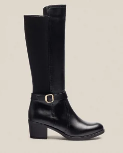 Boots|Yokono Heeled Boot LILLE-015 Black