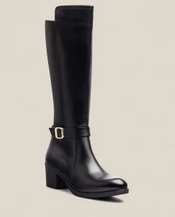 Boots|Yokono Heeled Boot LILLE-015 Black