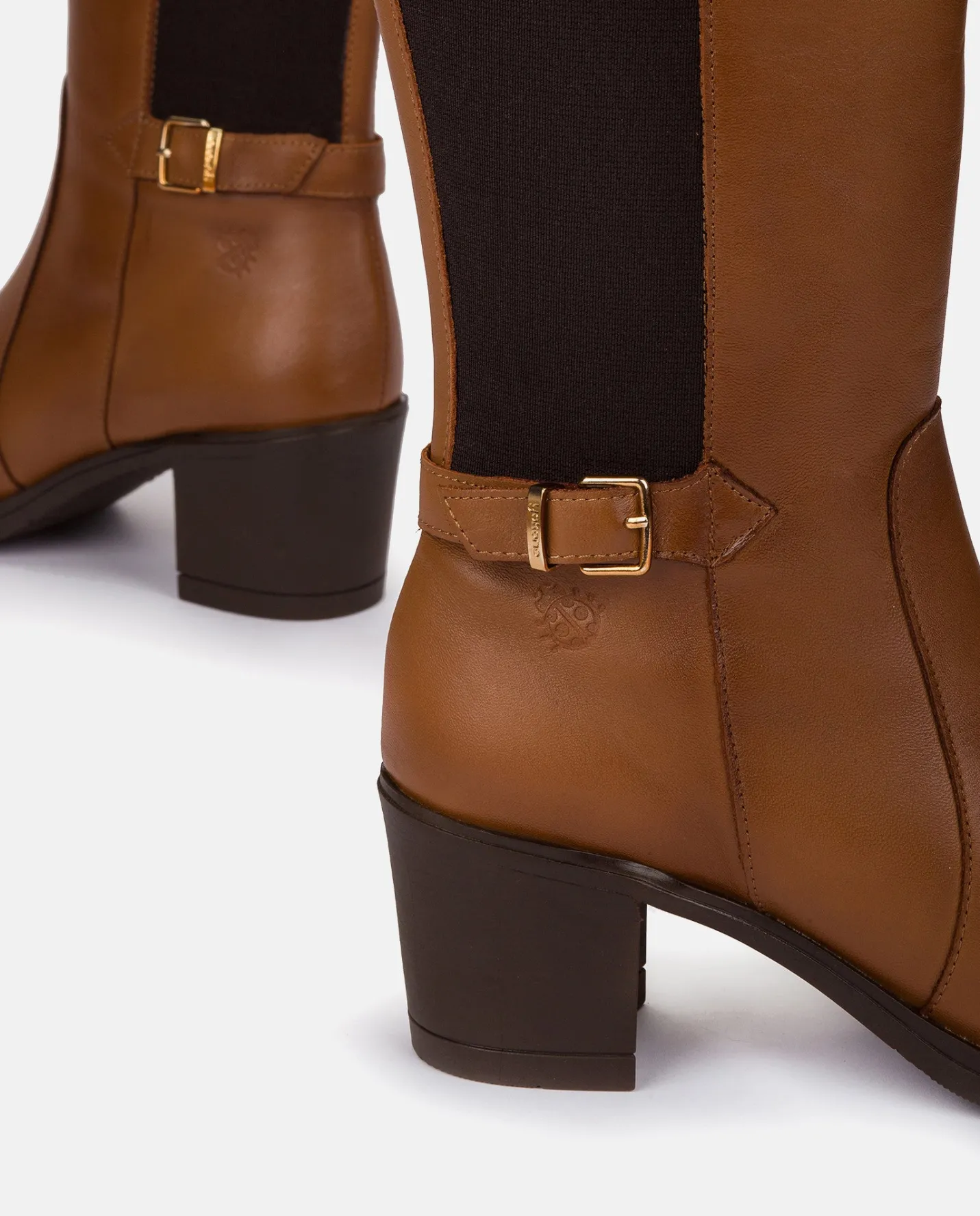 Boots|Yokono Heeled Boot LILLE-011 Leather