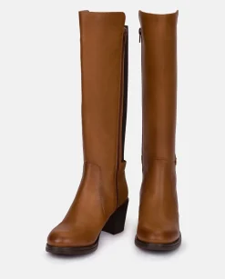 Boots|Yokono Heeled Boot LILLE-011 Leather