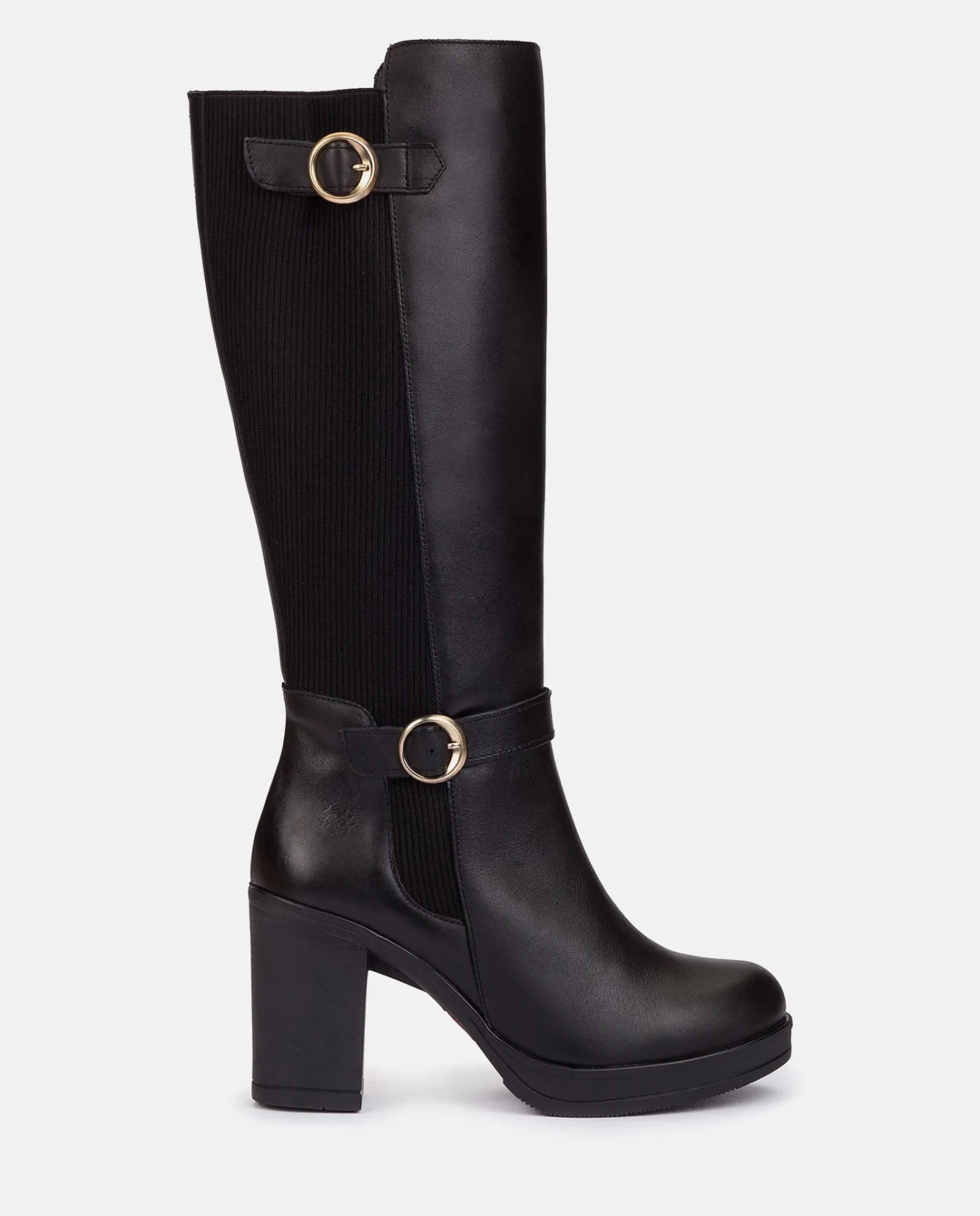 Boots|Yokono Heeled Boot PILSEN-001 Black