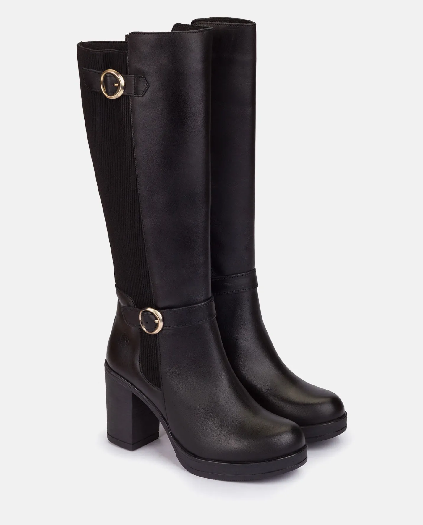 Boots|Yokono Heeled Boot PILSEN-001 Black