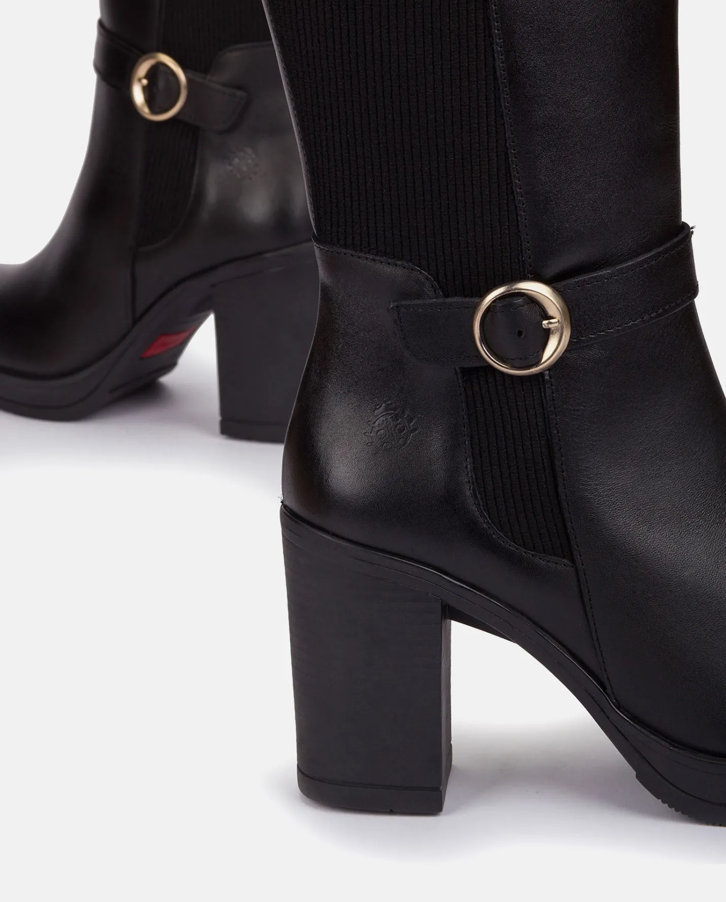 Boots|Yokono Heeled Boot PILSEN-001 Black