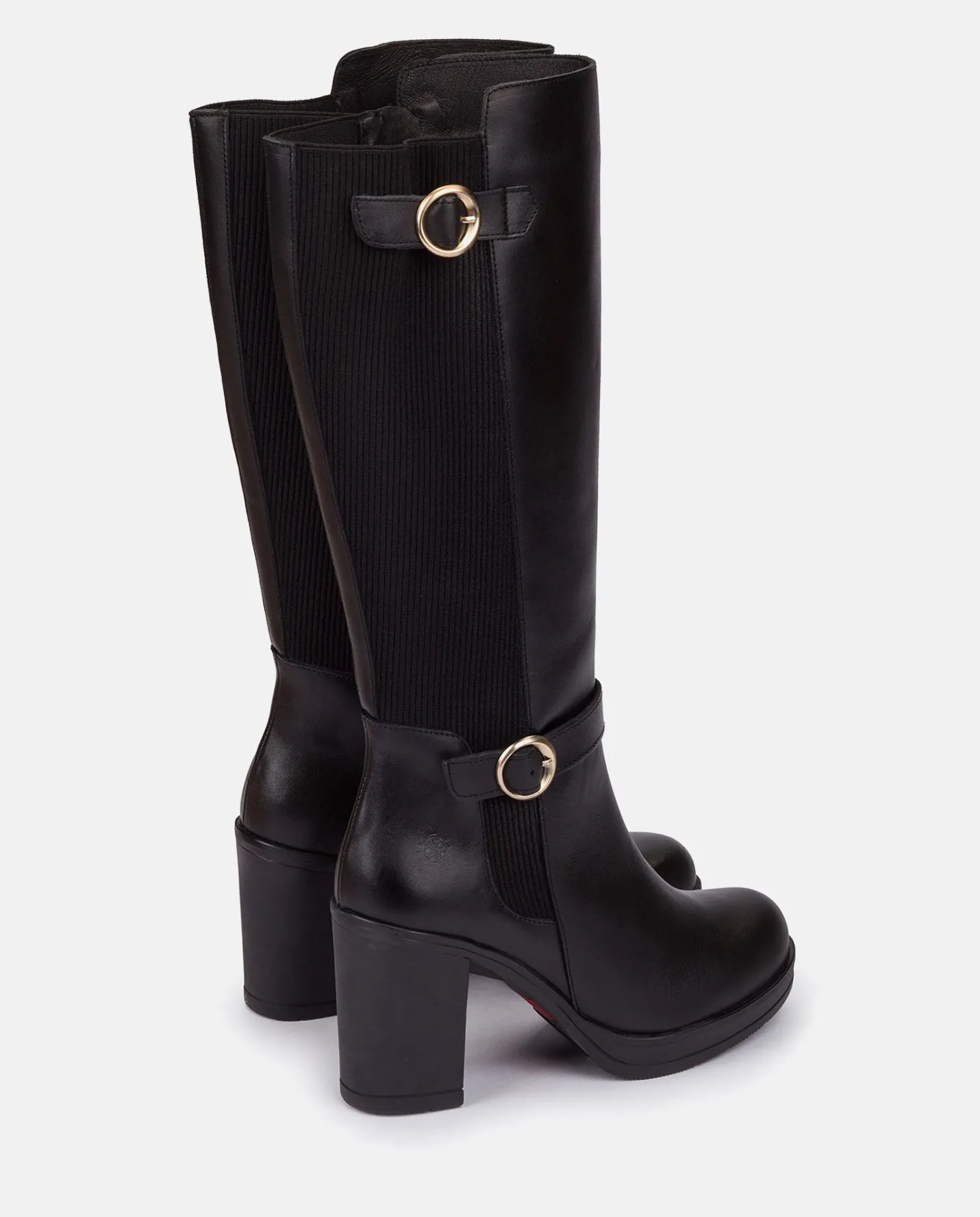 Boots|Yokono Heeled Boot PILSEN-001 Black