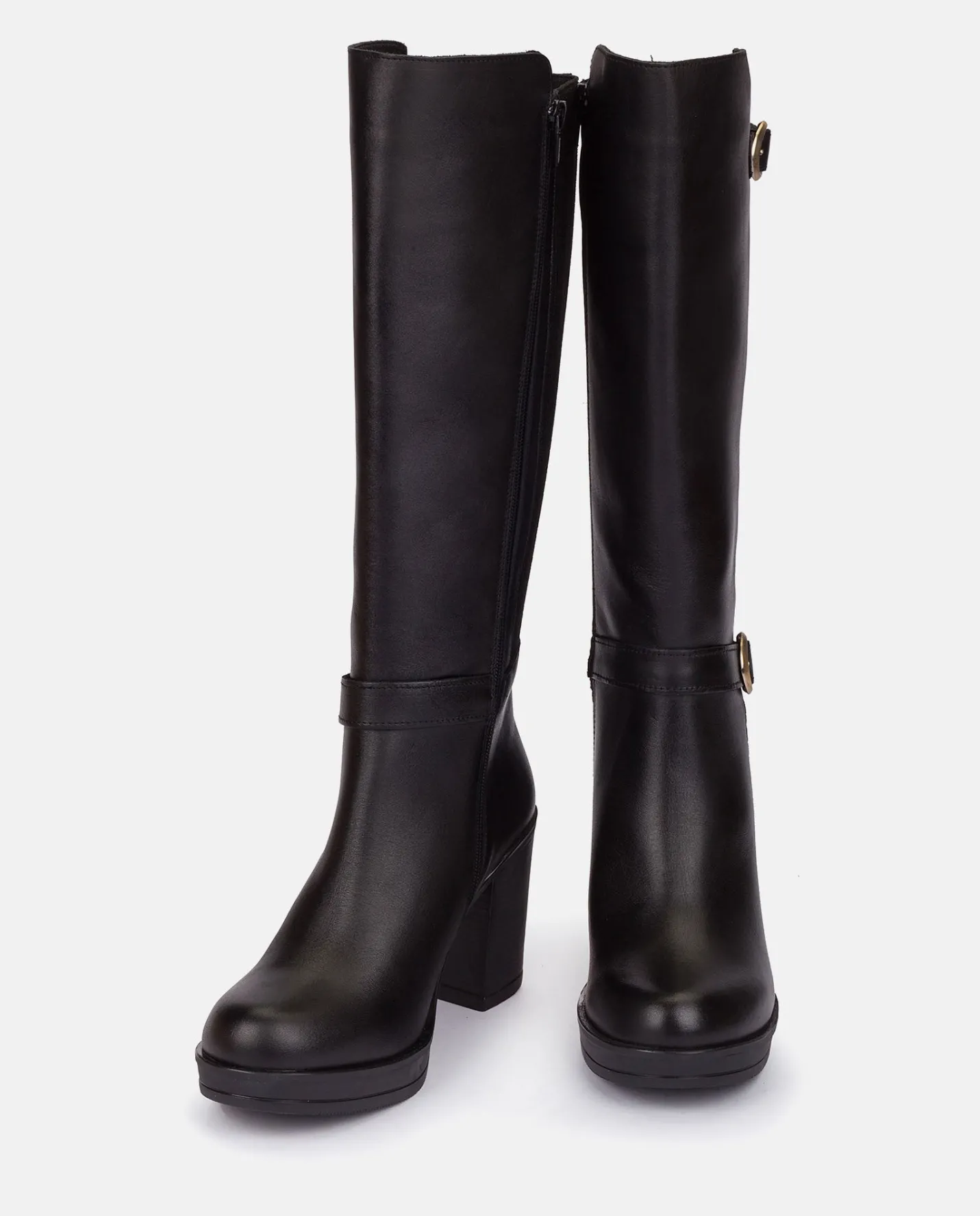 Boots|Yokono Heeled Boot PILSEN-001 Black