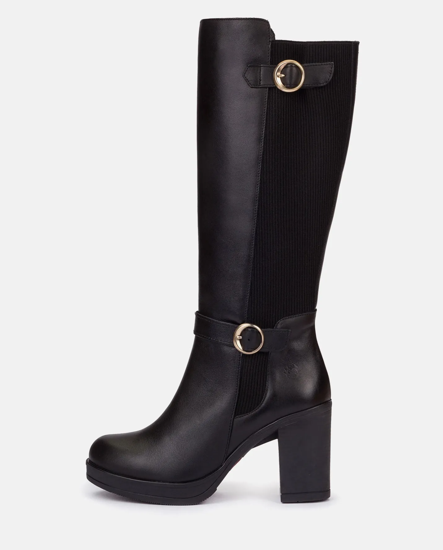 Boots|Yokono Heeled Boot PILSEN-001 Black