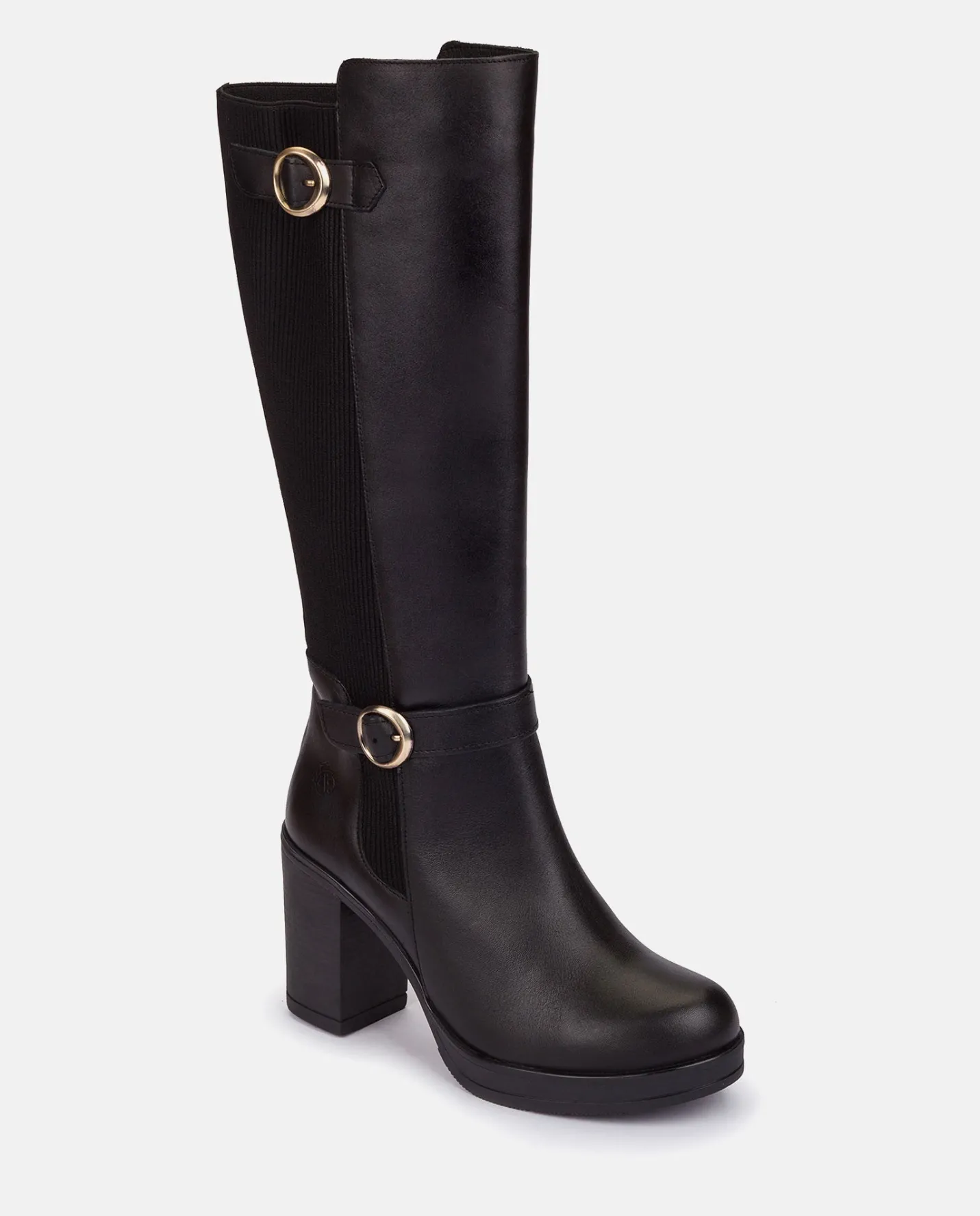 Boots|Yokono Heeled Boot PILSEN-001 Black
