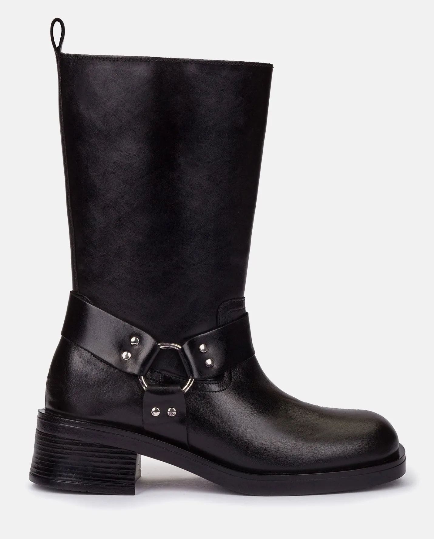 Ankle Boots|Boots|Yokono Heeled Booty SPA-003 Black