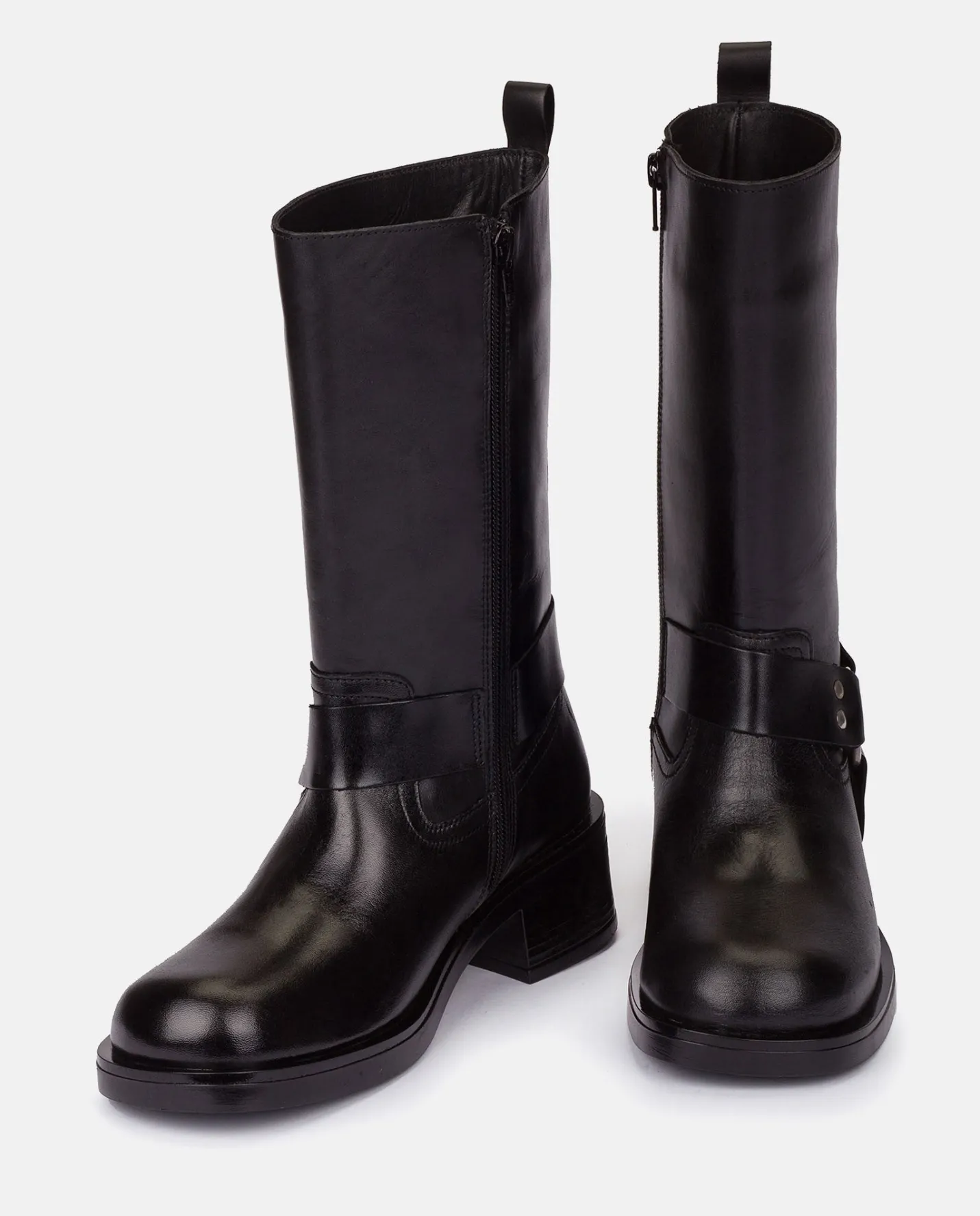 Ankle Boots|Boots|Yokono Heeled Booty SPA-003 Black