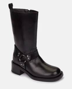 Ankle Boots|Boots|Yokono Heeled Booty SPA-003 Black