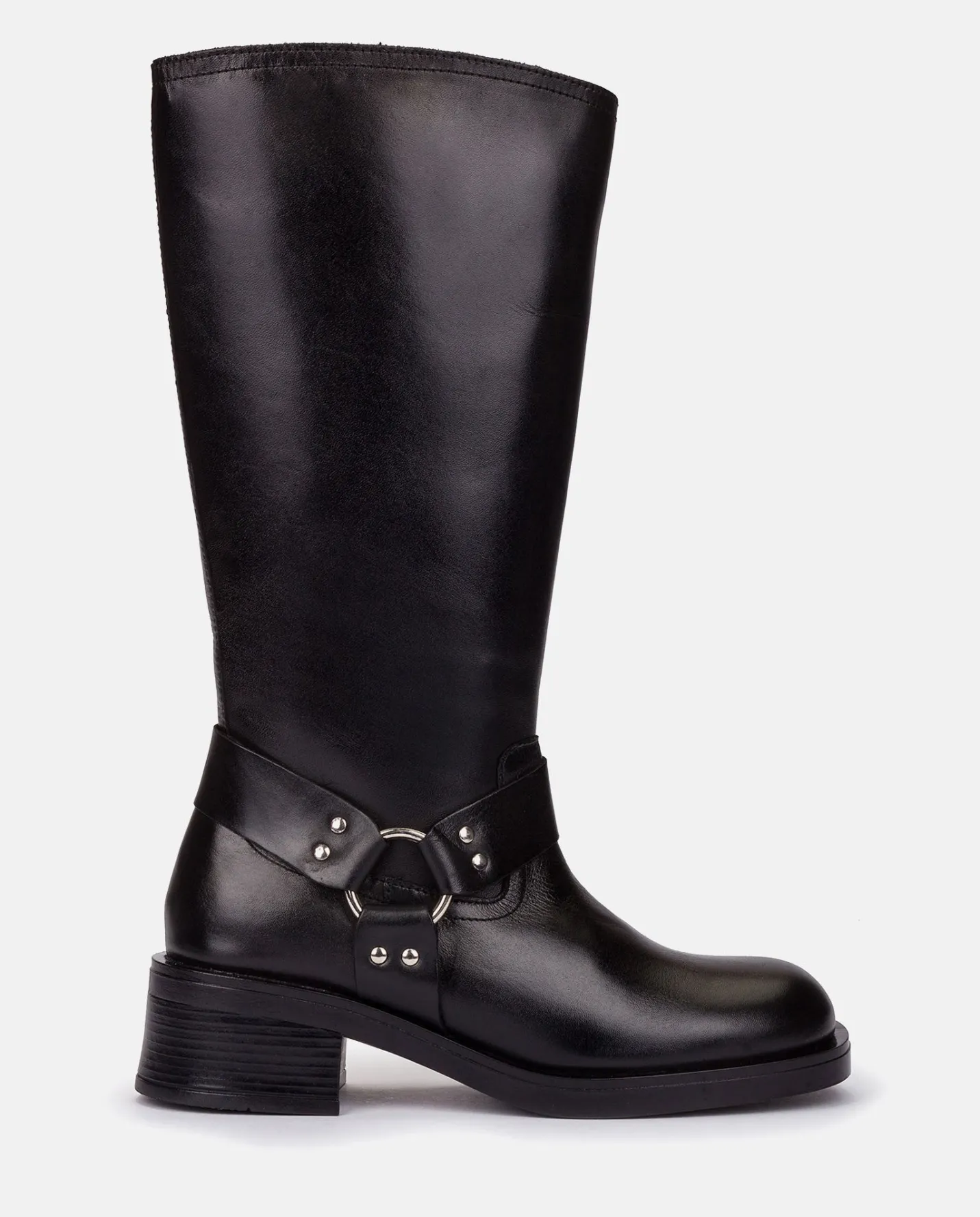 Boots|Yokono Heeled Booty SPA-004 Black