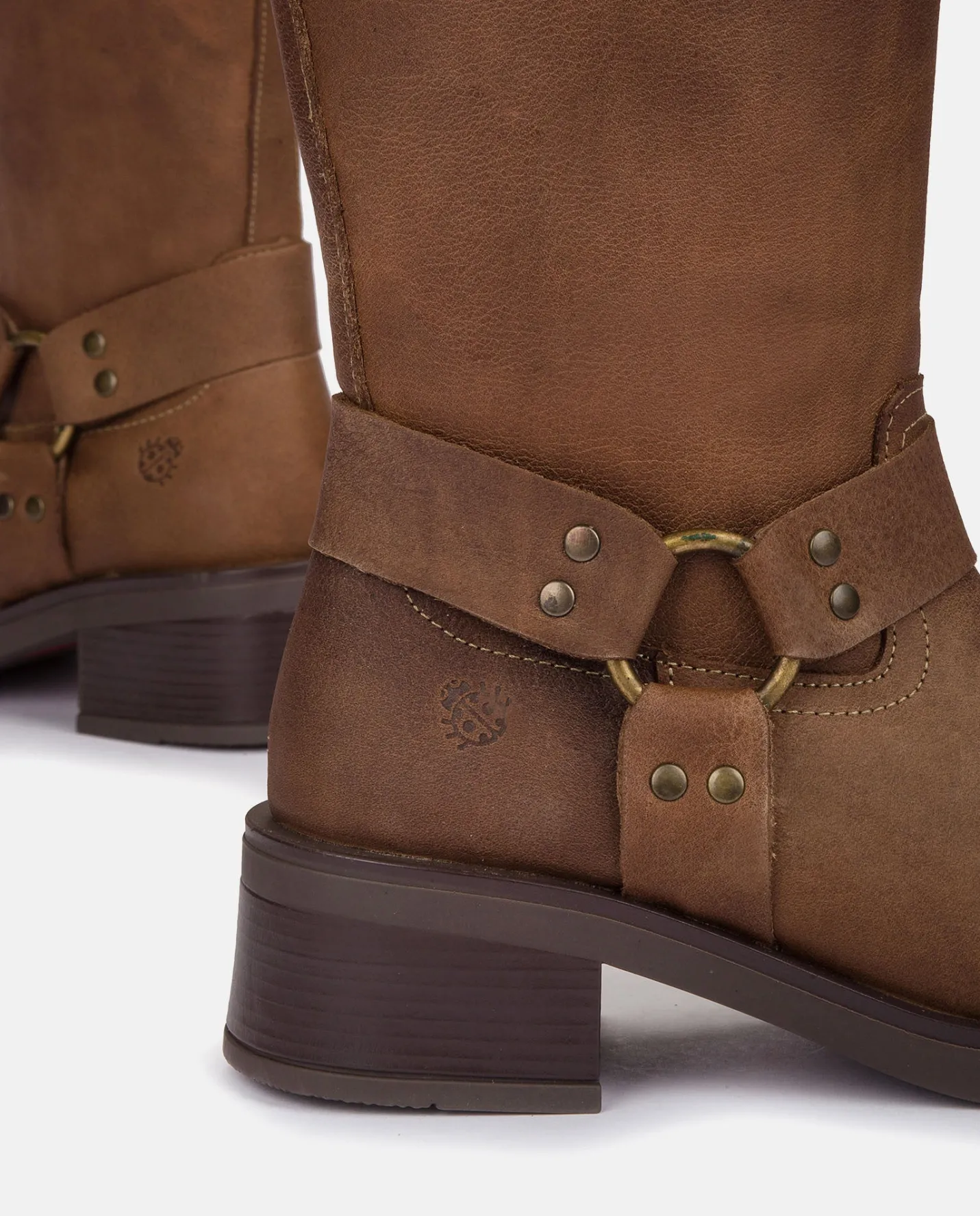Boots|Yokono Heeled Booty SPA-003 Brown
