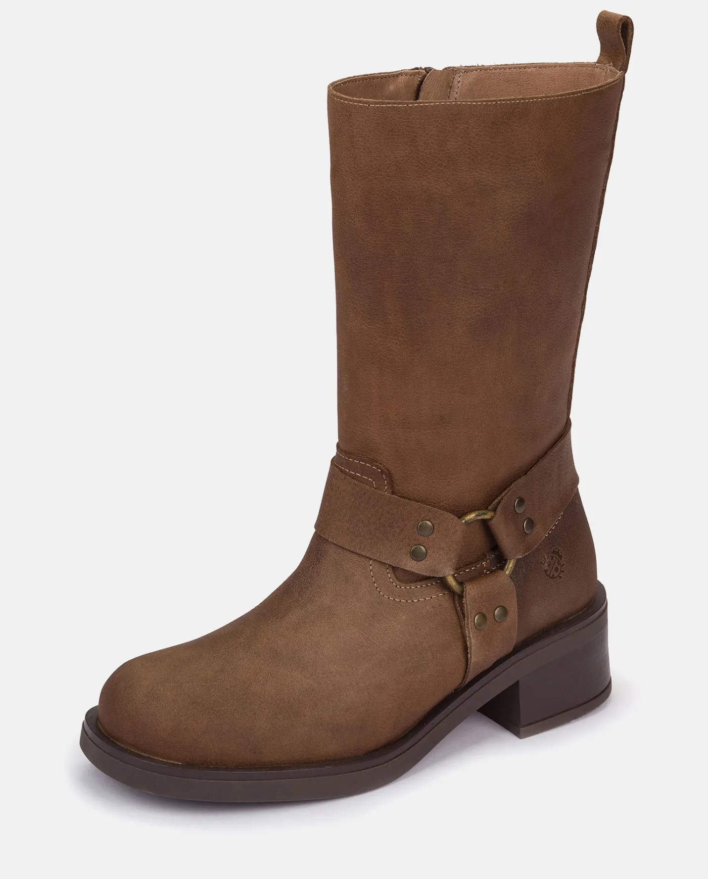 Boots|Yokono Heeled Booty SPA-003 Brown