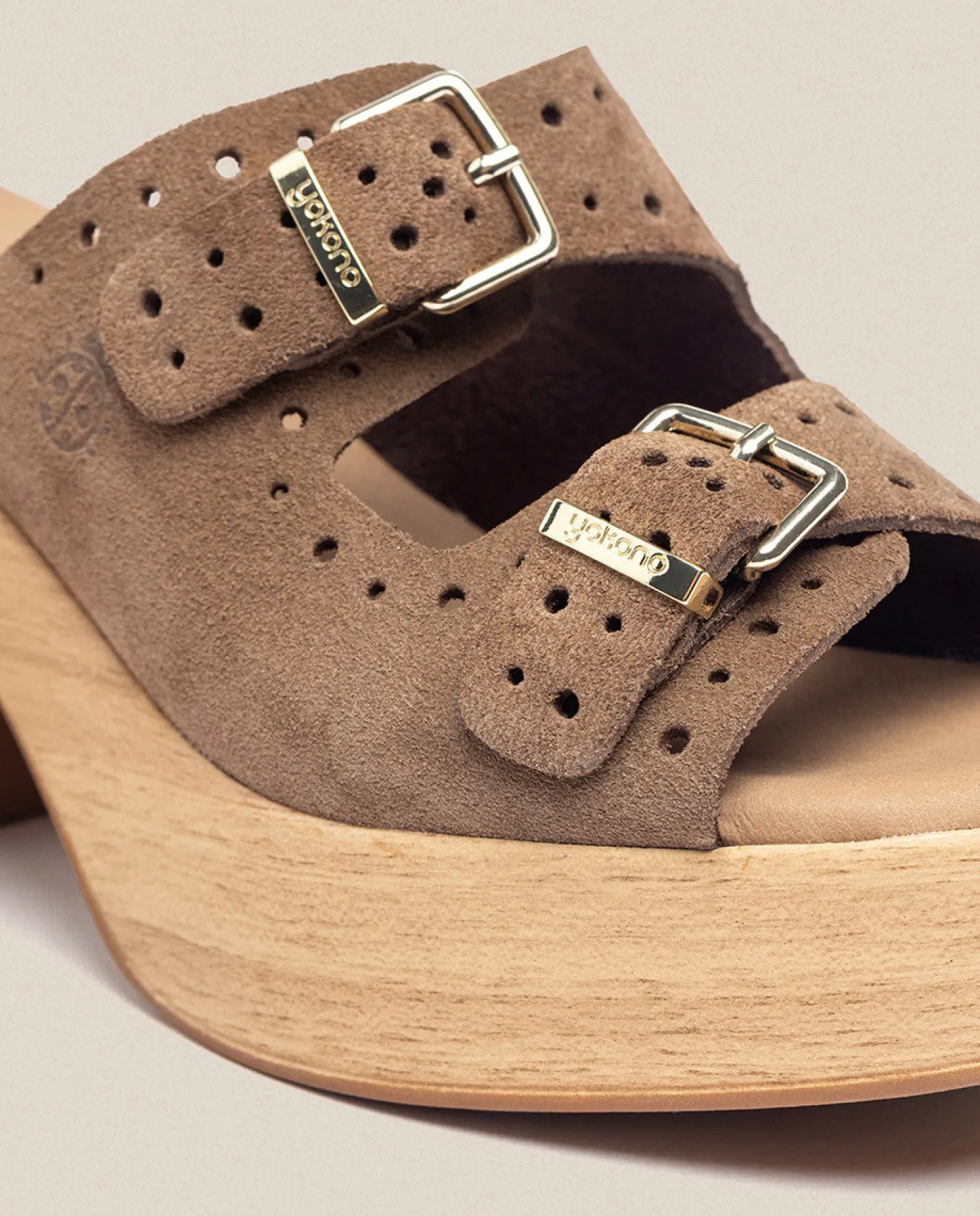 Heeled Sandals|Yokono Heeled Sandal BONAI-003 Brown
