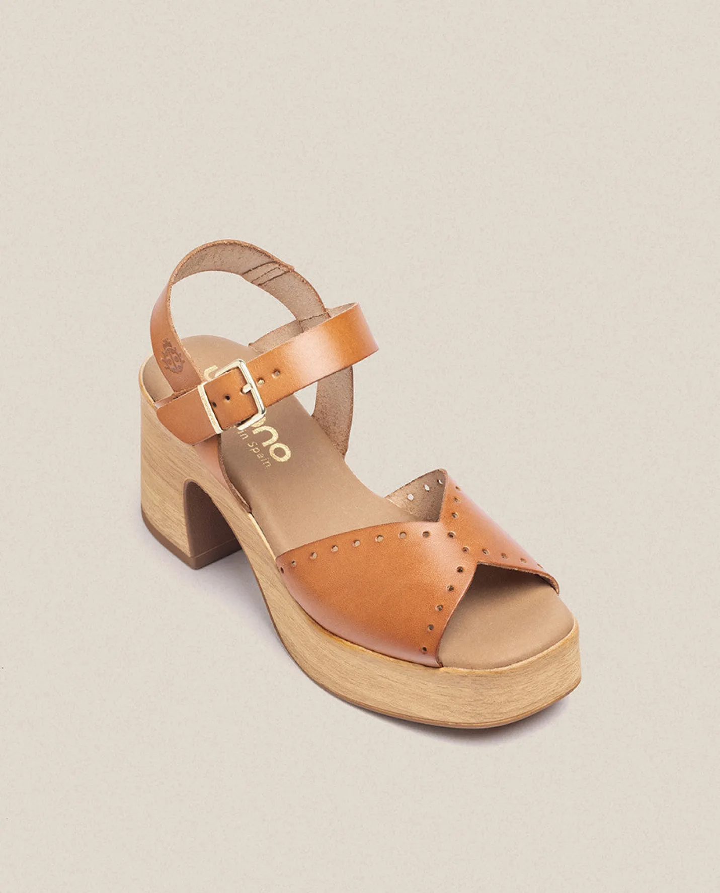 Heeled Sandals|Yokono Heeled Sandal BONAI-002 Brown