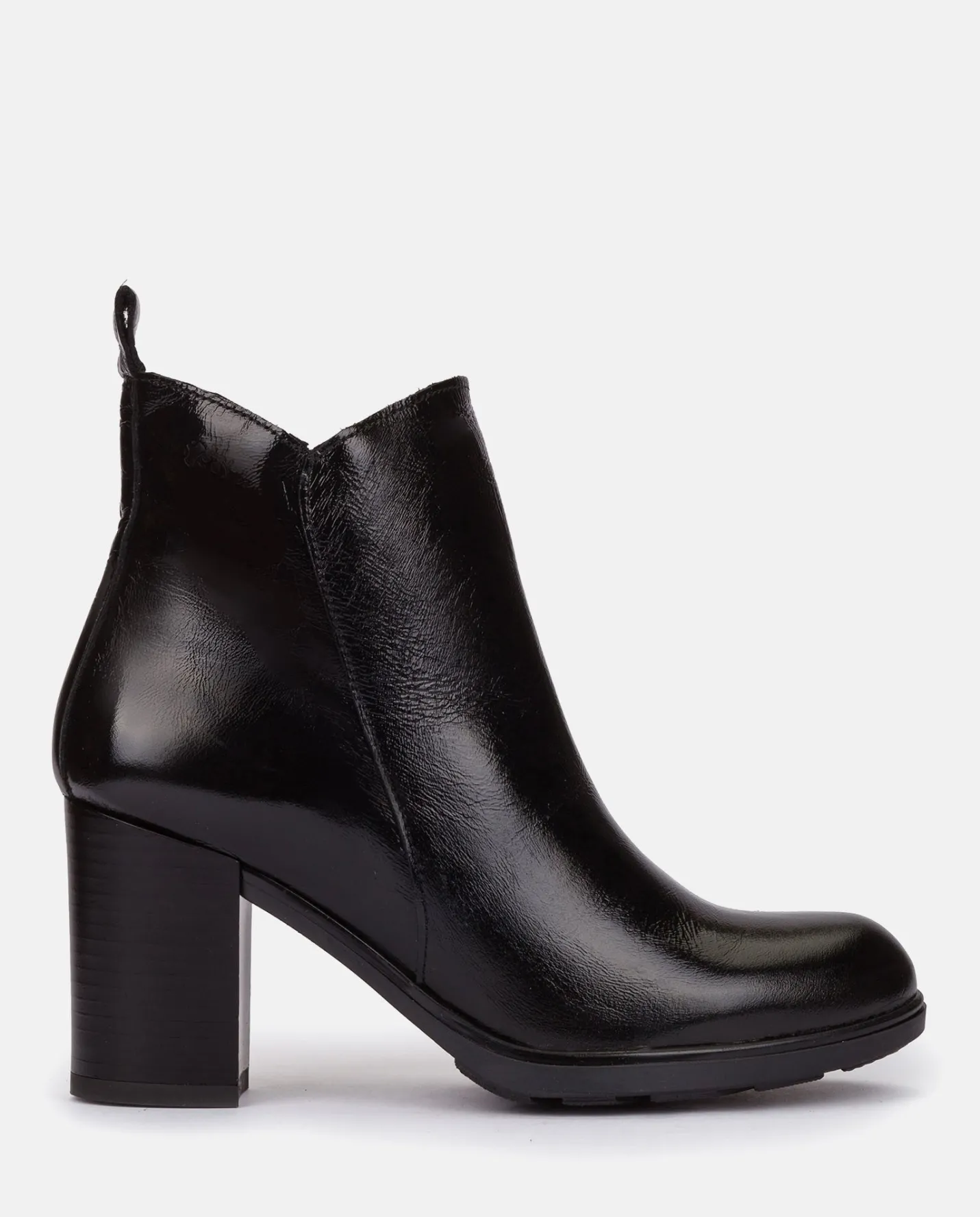 Ankle Boots|Yokono Heeled Shoe KIEL-002 Black