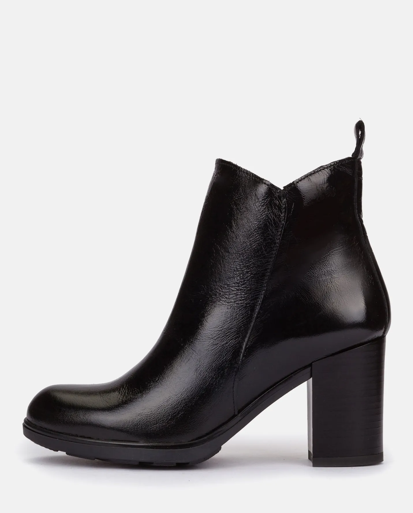 Ankle Boots|Yokono Heeled Shoe KIEL-002 Black