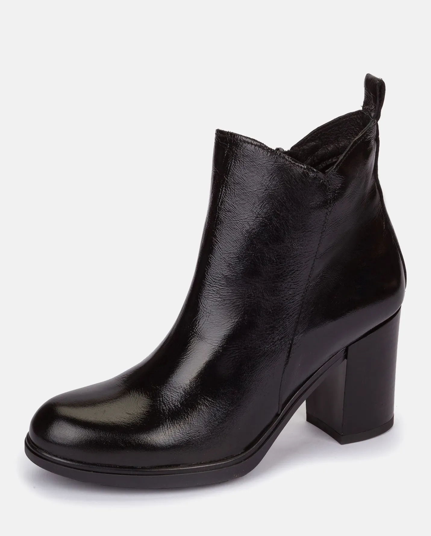 Ankle Boots|Yokono Heeled Shoe KIEL-002 Black