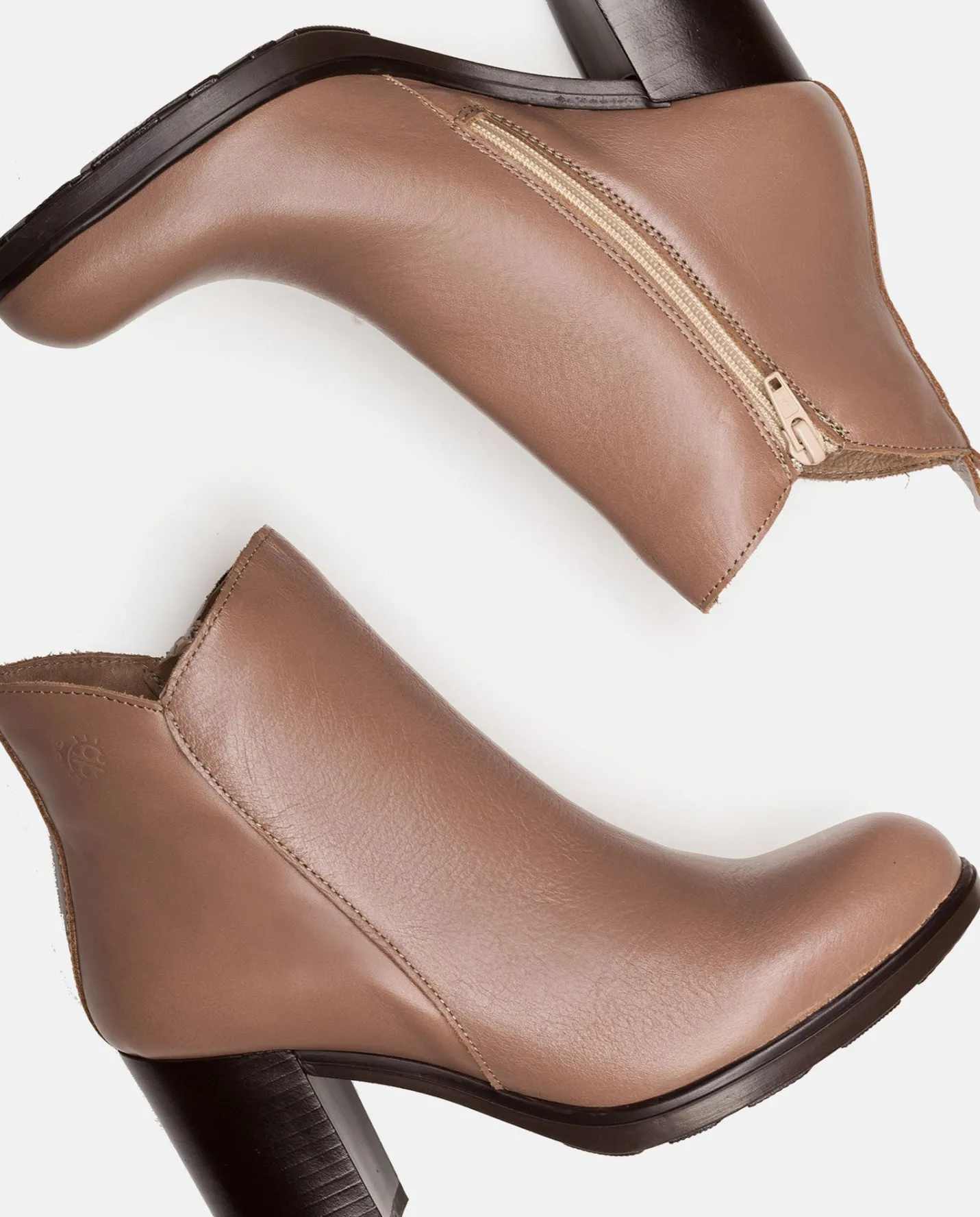Ankle Boots|Yokono Heeled Shoe KIEL-002 Pink