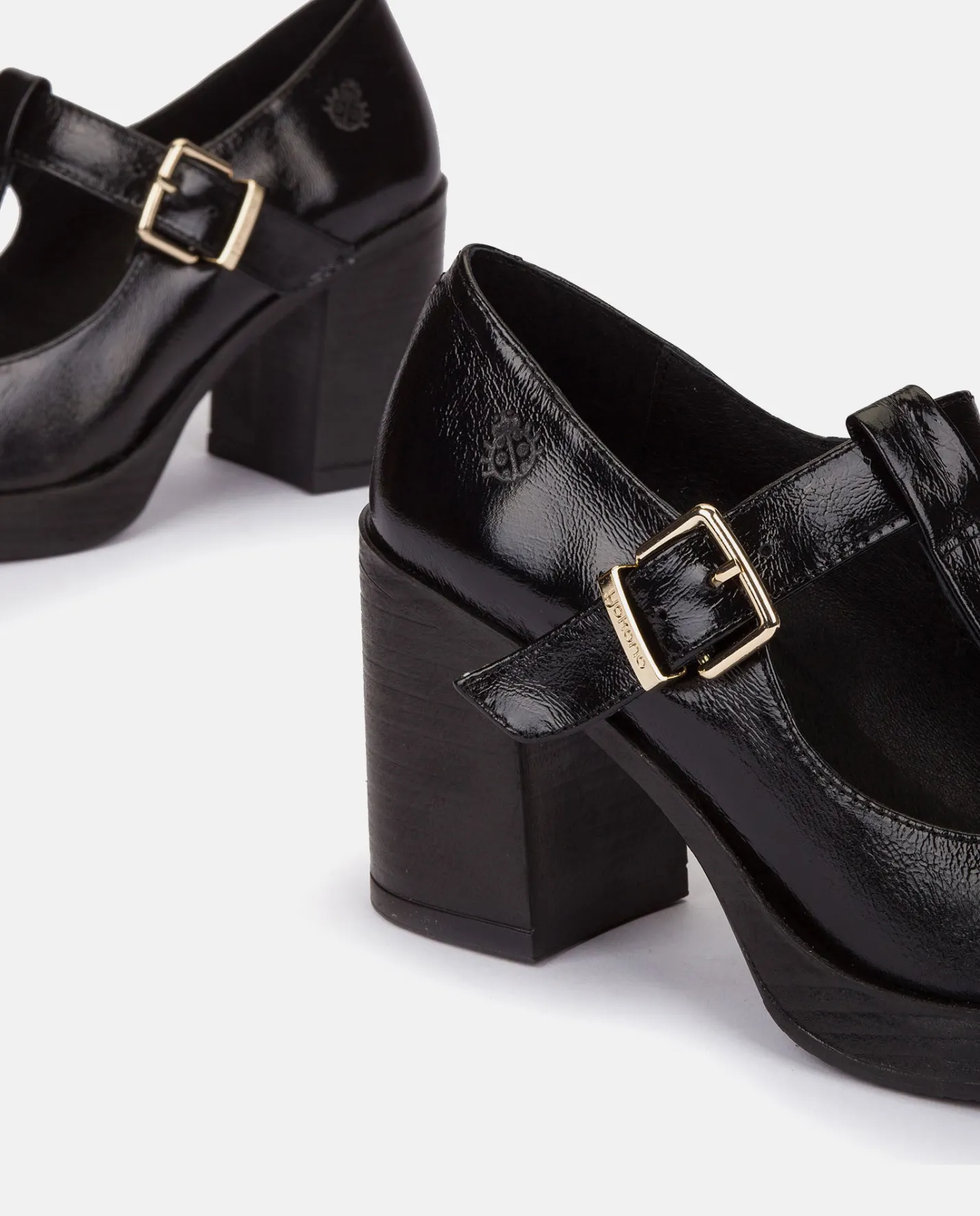 Shoes|Yokono Heeled Shoe KOLIN-002 Black