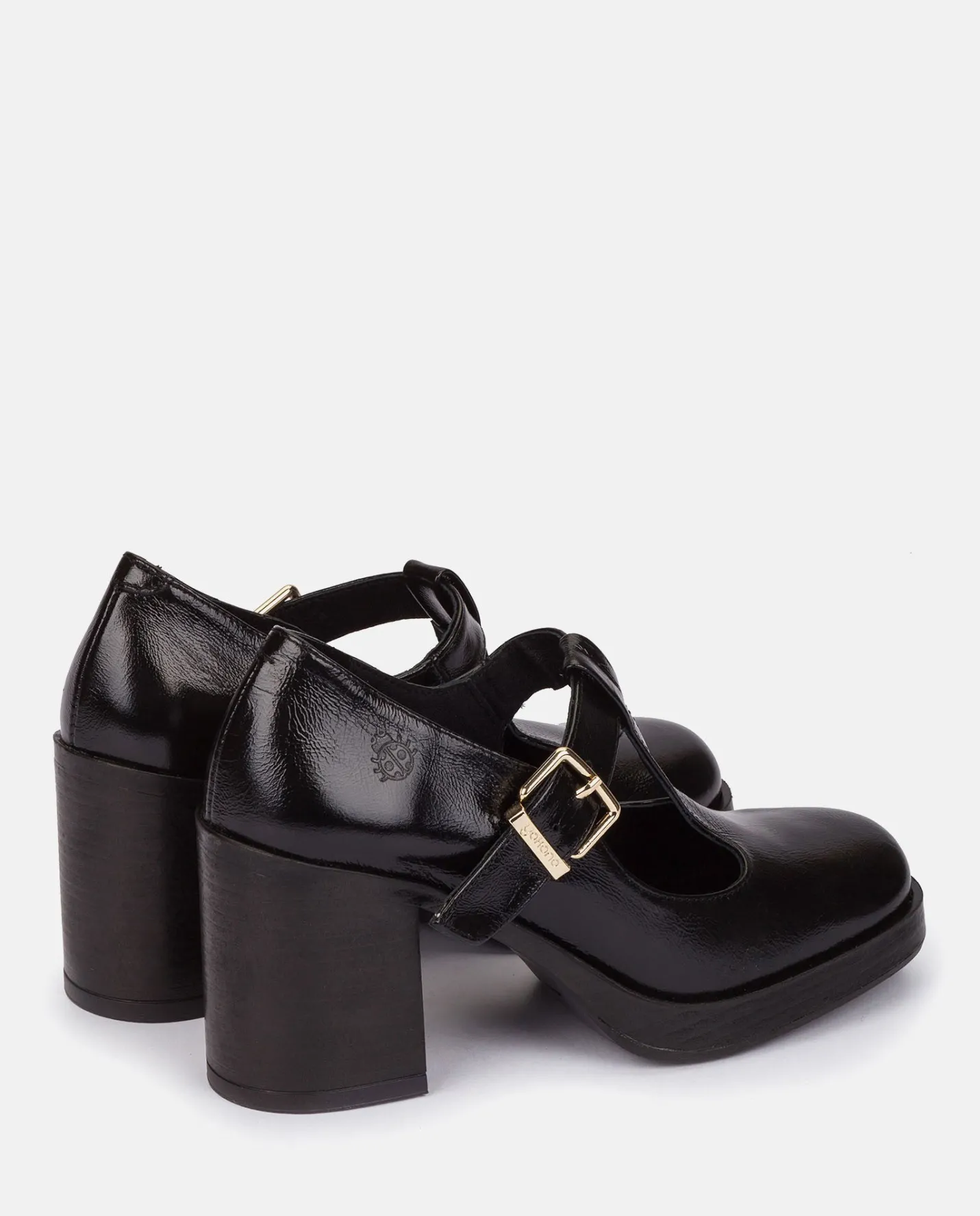 Shoes|Yokono Heeled Shoe KOLIN-002 Black