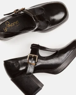 Shoes|Yokono Heeled Shoe KOLIN-002 Black