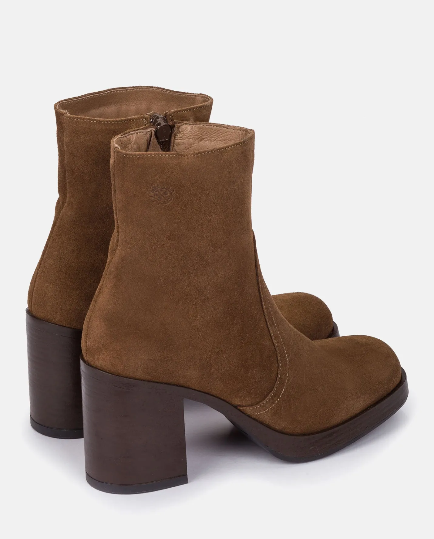 Ankle Boots|Yokono Heeled Shoe KOLIN-001 Brown