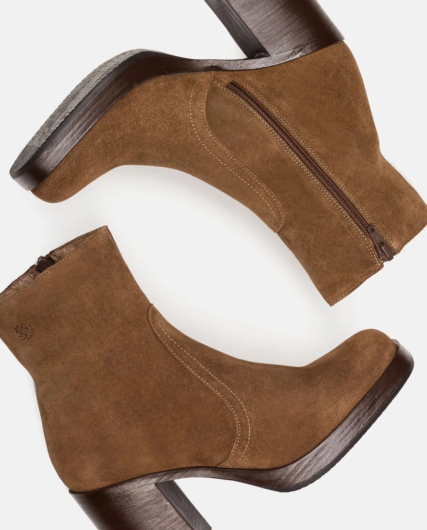 Ankle Boots|Yokono Heeled Shoe KOLIN-001 Brown