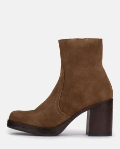 Ankle Boots|Yokono Heeled Shoe KOLIN-001 Brown