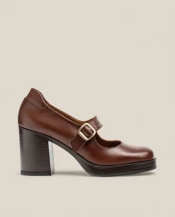 Shoes|Yokono Heeled Shoe KOLIN-010 Brown