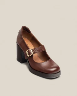 Shoes|Yokono Heeled Shoe KOLIN-010 Brown