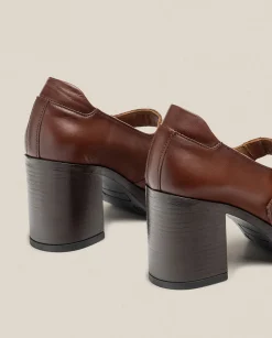 Shoes|Yokono Heeled Shoe KOLIN-010 Brown