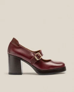 Shoes|Yokono Heeled Shoe KOLIN-010 Burgundy