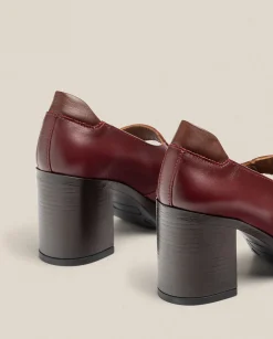 Shoes|Yokono Heeled Shoe KOLIN-010 Burgundy