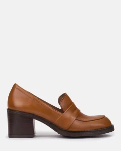 Shoes|Yokono Heeled Shoe LANDAS-001 Brown
