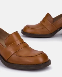 Shoes|Yokono Heeled Shoe LANDAS-001 Brown