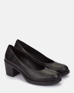 Shoes|Yokono Heeled Shoe LILLE-007 Black