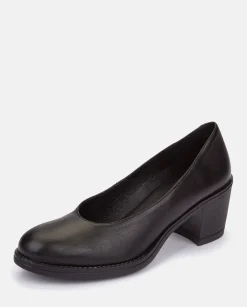Shoes|Yokono Heeled Shoe LILLE-007 Black