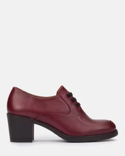 Shoes|Yokono Heeled Shoe LILLE-008 Burgundy