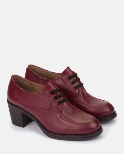 Shoes|Yokono Heeled Shoe LILLE-008 Burgundy