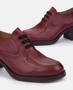 Shoes|Yokono Heeled Shoe LILLE-008 Burgundy