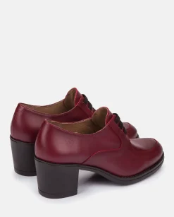 Shoes|Yokono Heeled Shoe LILLE-008 Burgundy