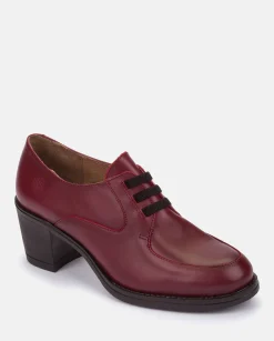 Shoes|Yokono Heeled Shoe LILLE-008 Burgundy