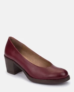 Shoes|Yokono Heeled Shoe LILLE-007 Burgundy