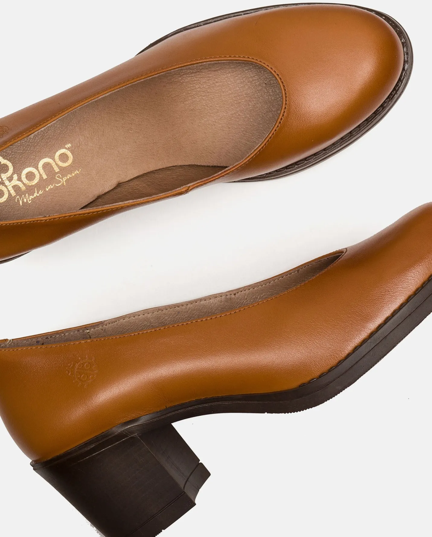 Shoes|Yokono Heeled Shoe LILLE-007 Leather