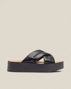 Platform Sandals|Yokono Platform Sandal CARMEN-004 Black